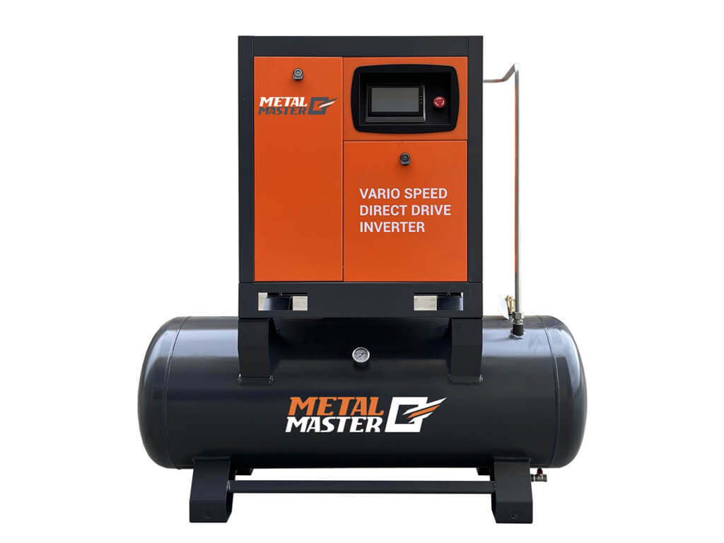 Станция компрессорная 2 в 1 с прямым приводом METAL MASTER MCR 11-10-500 INVERTER Пневмоприводы